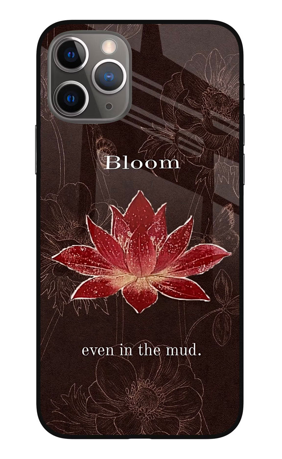 Bloom iPhone 11 Pro Max Back Cover, Metal case