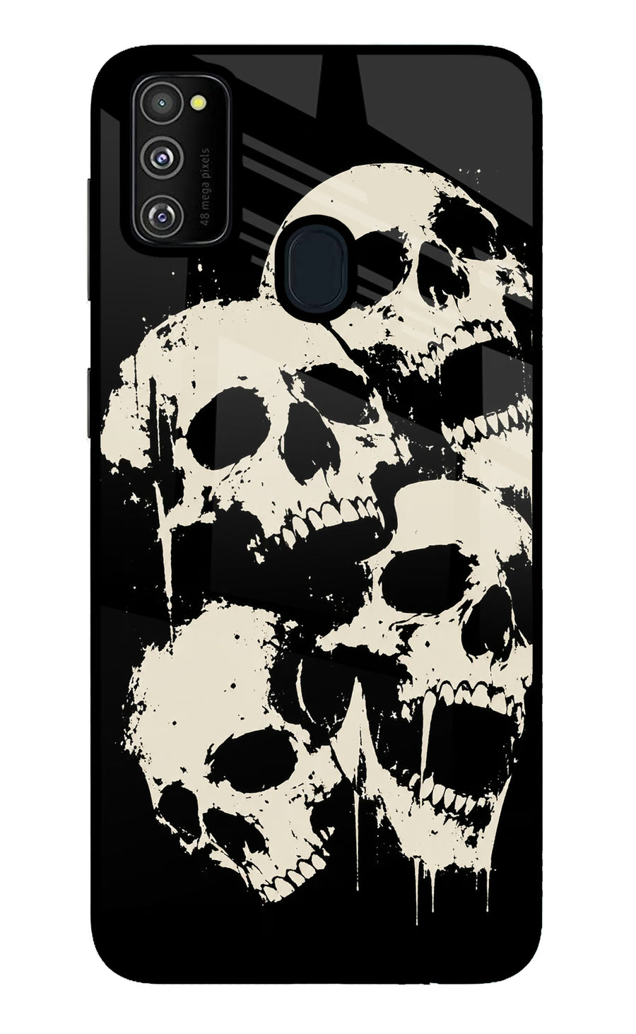 Dead Stack Samsung M30s Back Cover, Metal case