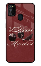Velvet Cherry Samsung M30s Metal Case Back Cover by Casekaro