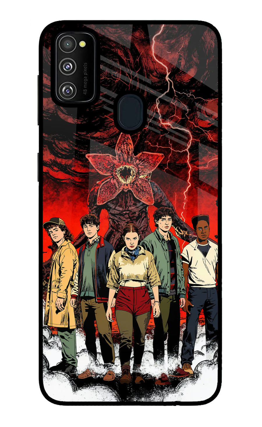 Ordinary Things Characters Samsung M21 2020 Back Cover, Metal case