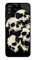 Dead Stack Samsung M21 2020 Metal Case Back Cover by Casekaro