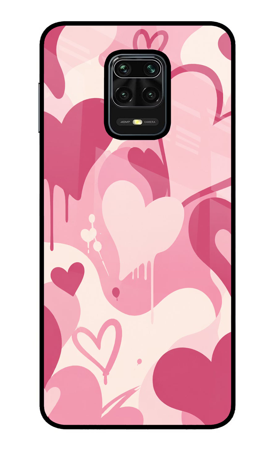 Hearty case Redmi Note 9 Pro/Pro Max Back Cover, Metal case