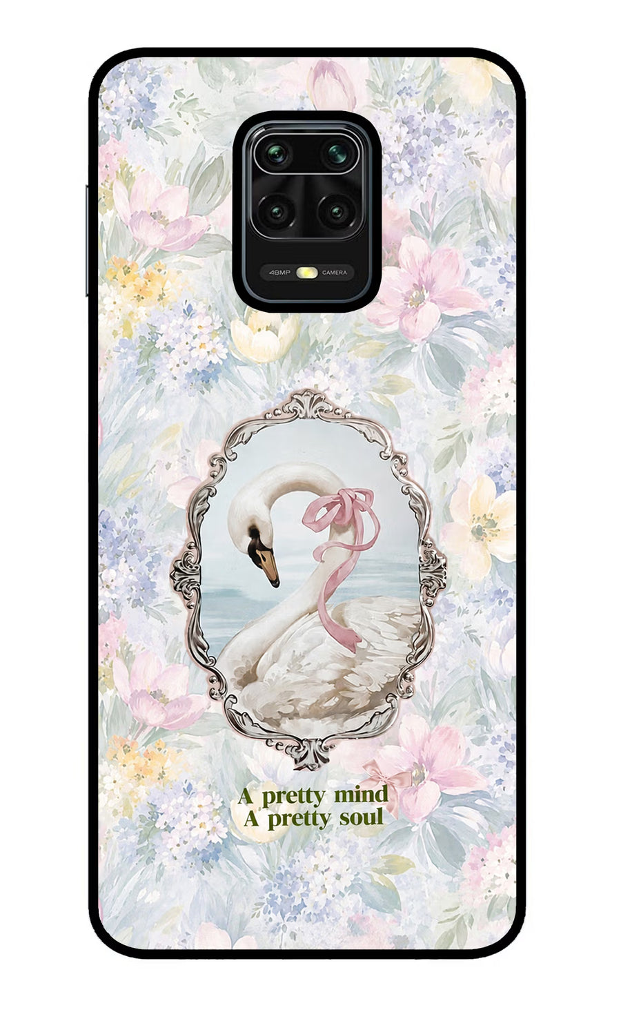 Pretty Mind Pretty Soul Redmi Note 9 Pro/Pro Max Back Cover, Metal case