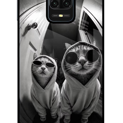 Hood Cats Redmi Note 9 Pro/Pro Max Metal Case Back Cover by Casekaro
