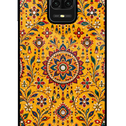 Sunlit Aura Redmi Note 9 Pro/Pro Max Metal Case Back Cover by Casekaro