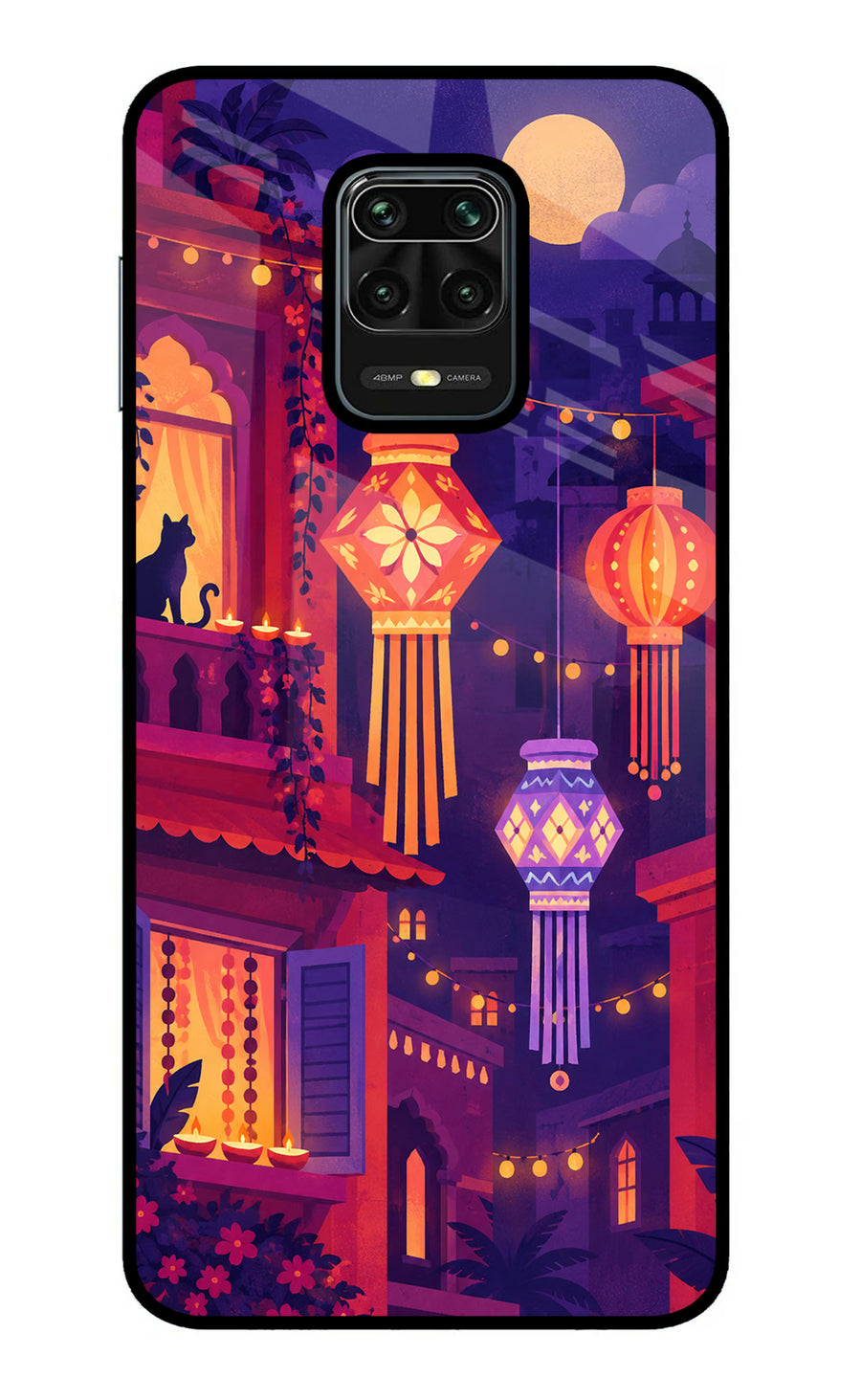 Lantern Lane Redmi Note 9 Pro/Pro Max Back Cover, Metal case
