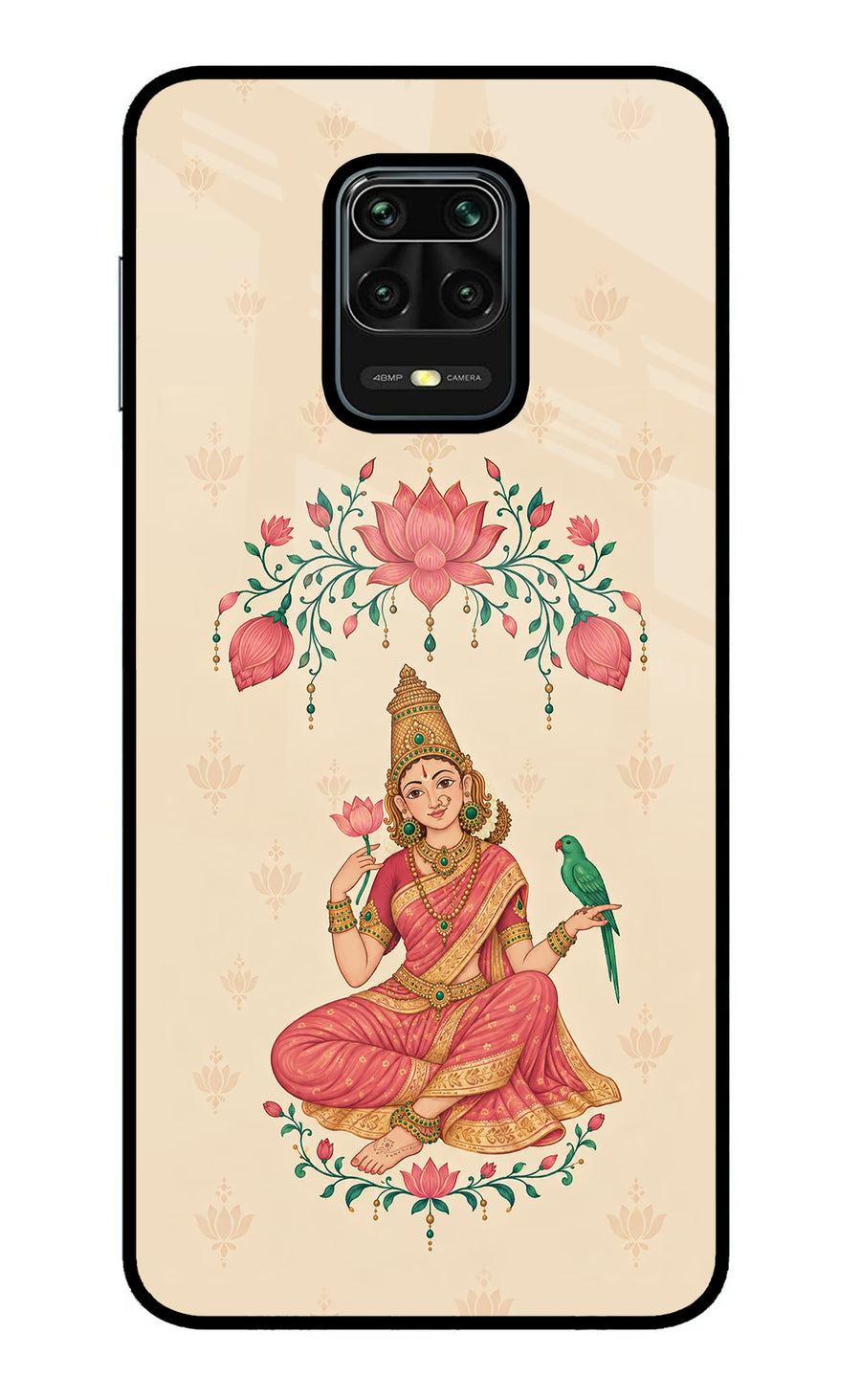 Goddess Lakshmi Redmi Note 9 Pro/Pro Max Back Cover, Metal case
