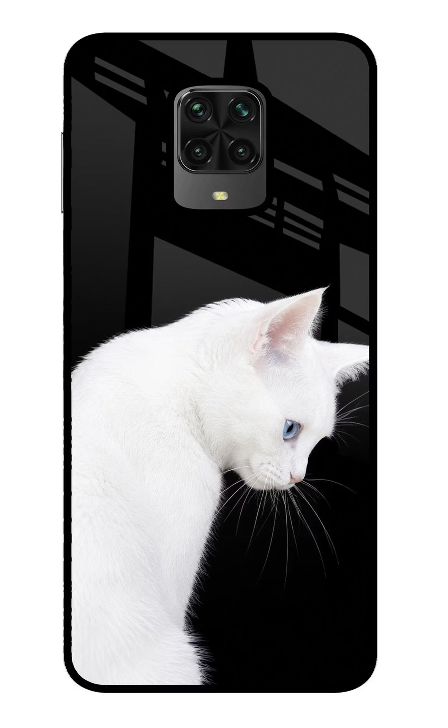 Snow Gaze Poco M2 Pro Back Cover, Metal case