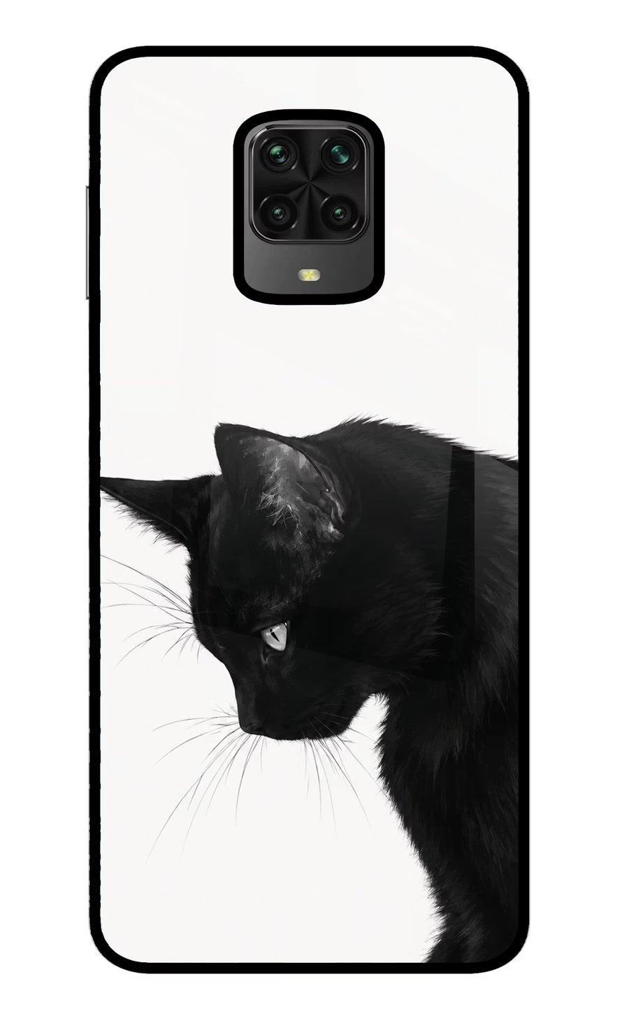 Shadow Gaze Poco M2 Pro Back Cover, Metal case