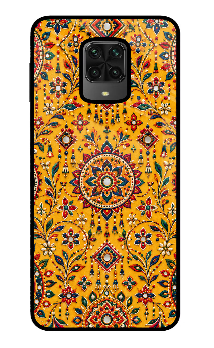 Sunlit Aura Poco M2 Pro Back Cover, Metal case