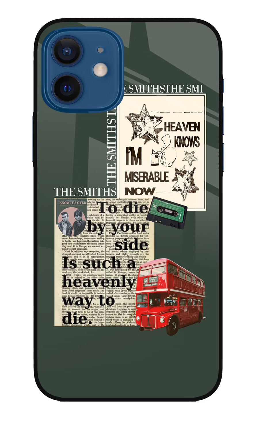 The Smiths iPhone 12 Back Cover, Metal case
