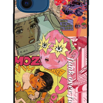 Funkover iPhone 12 Metal Case Back Cover by Casekaro