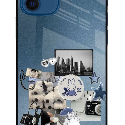 Miffy iPhone 12 Metal Case Back Cover by Casekaro