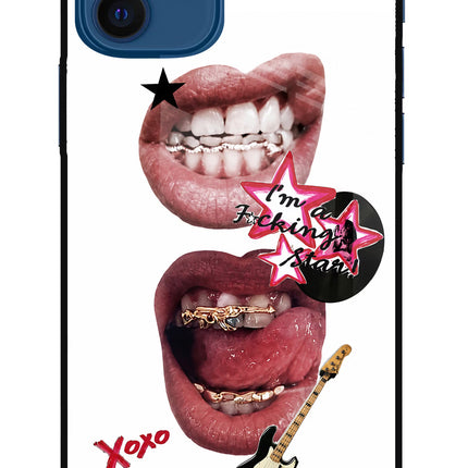 Rockstar iPhone 12 Metal Case Back Cover by Casekaro