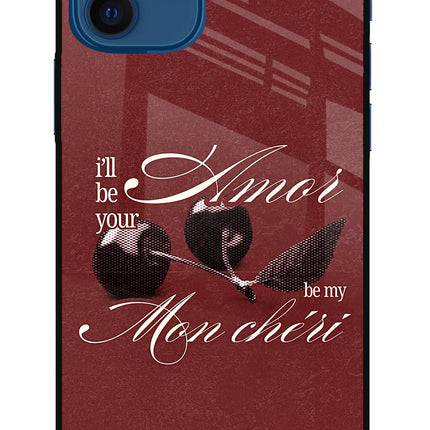 Velvet Cherry iPhone 12 Metal Case Back Cover by Casekaro