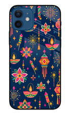 Festive Pop iPhone 12 Metal Case Back Cover by Casekaro