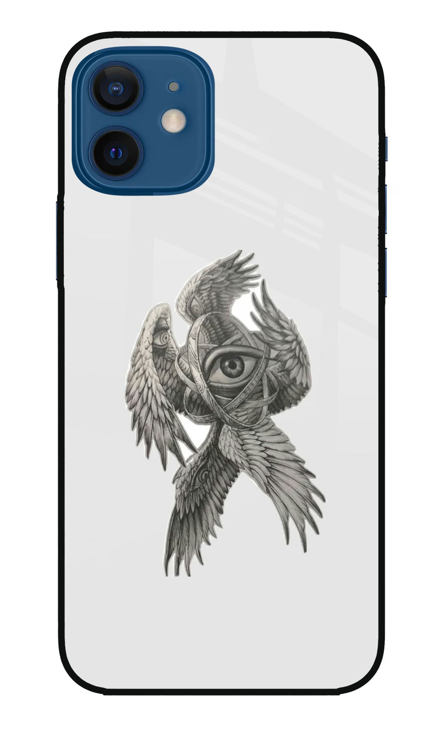 Accurate Angel iPhone 12 Back Cover, Metal case