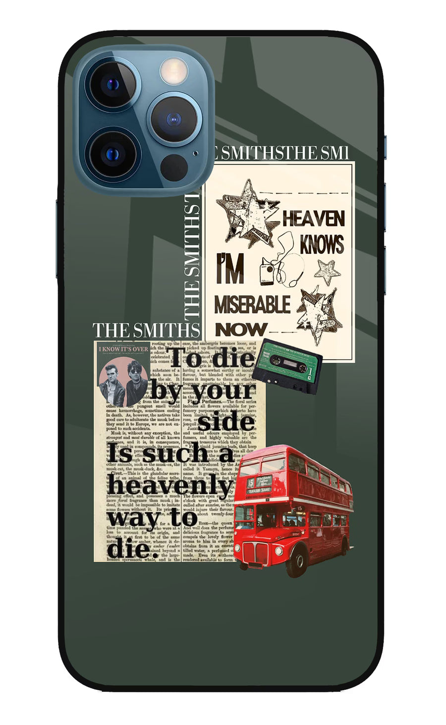 The Smiths iPhone 12 Pro Back Cover, Metal case