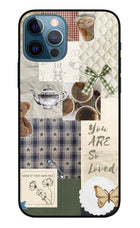 Cookie iPhone 12 Pro Metal Case Back Cover by Casekaro