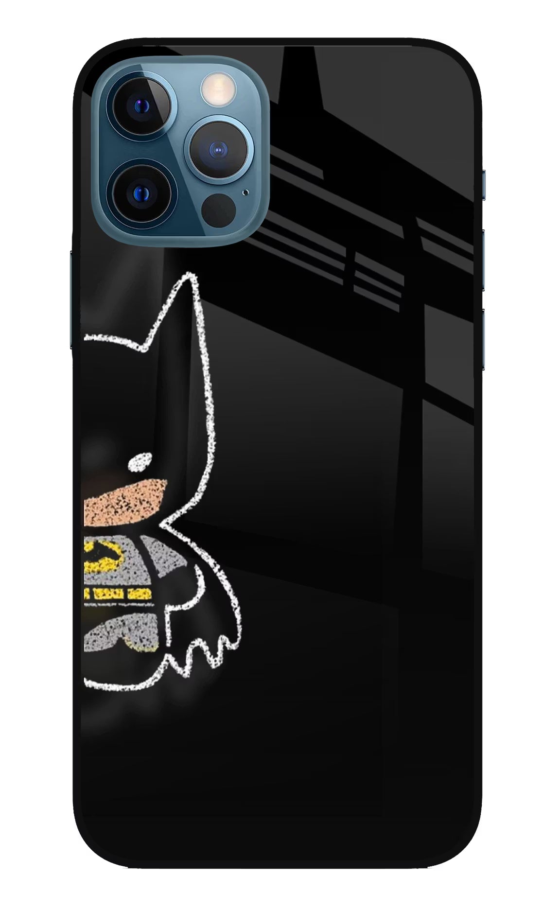 Bat Kitty iPhone 12 Pro Metal Case Back Cover by Casekaro