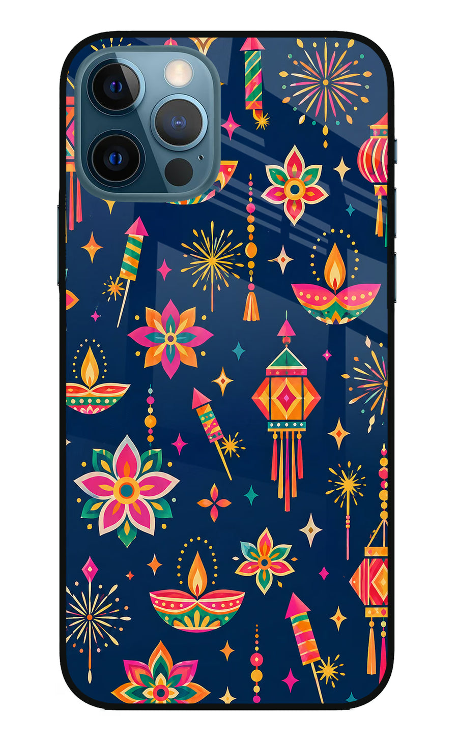 Festive Pop iPhone 12 Pro Back Cover, Metal case