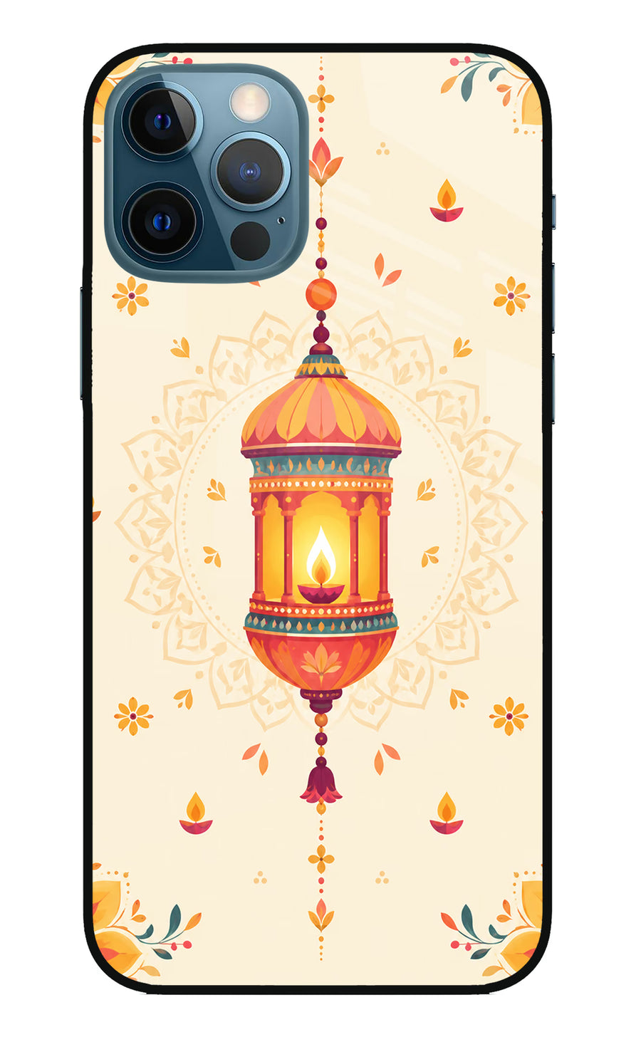 Golden Lantern iPhone 12 Pro Back Cover, Metal case