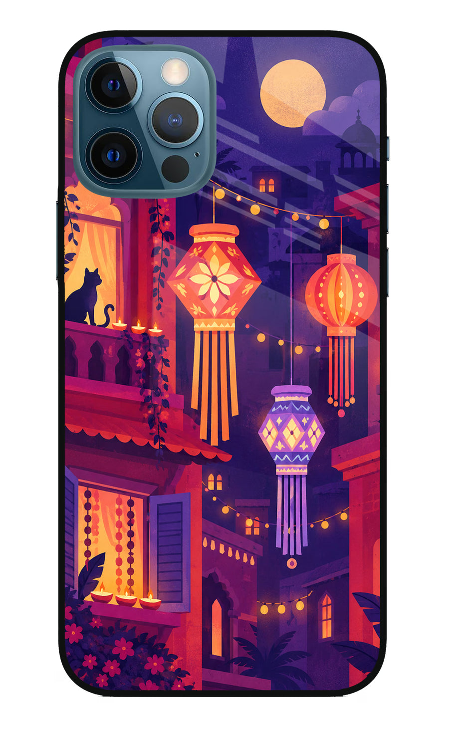 Lantern Lane iPhone 12 Pro Back Cover, Metal case