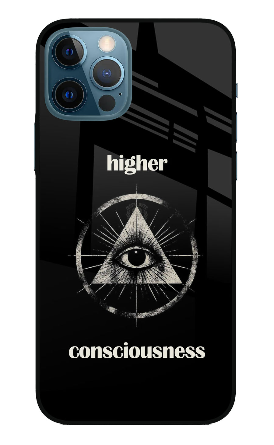 Illuminati Eye iPhone 12 Pro Back Cover, Metal case