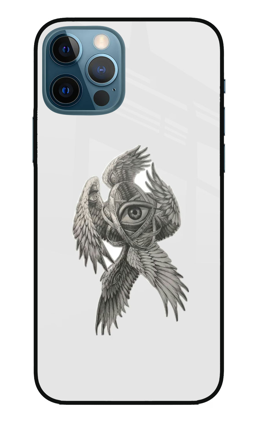 Accurate Angel iPhone 12 Pro Back Cover, Metal case