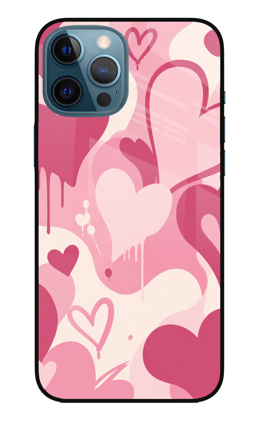 Hearty case iPhone 12 Pro Max Back Cover, Metal case