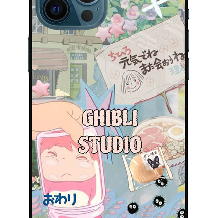 Studio Ghibli iPhone 12 Pro Max Metal Case Back Cover by Casekaro