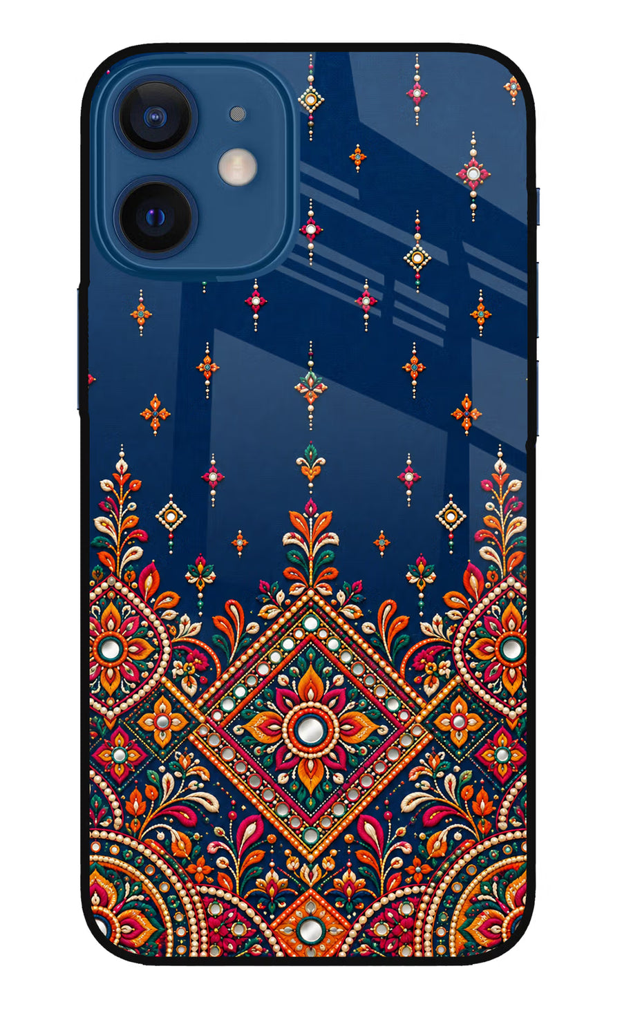 Neel Noor iPhone 12 Mini Back Cover, Metal case