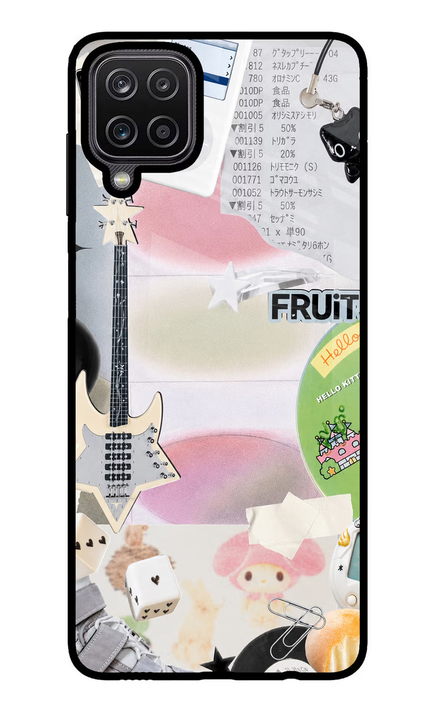 Softcore case Samsung M12/F12 Back Cover, Metal case