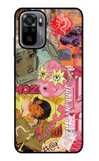 Funkover Redmi Note 10/10S Metal Case Back Cover by Casekaro
