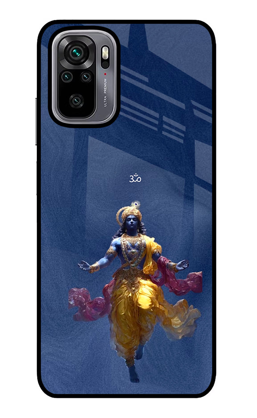 Cosmic Krishna Redmi Note 10/10S Back Cover, Metal case