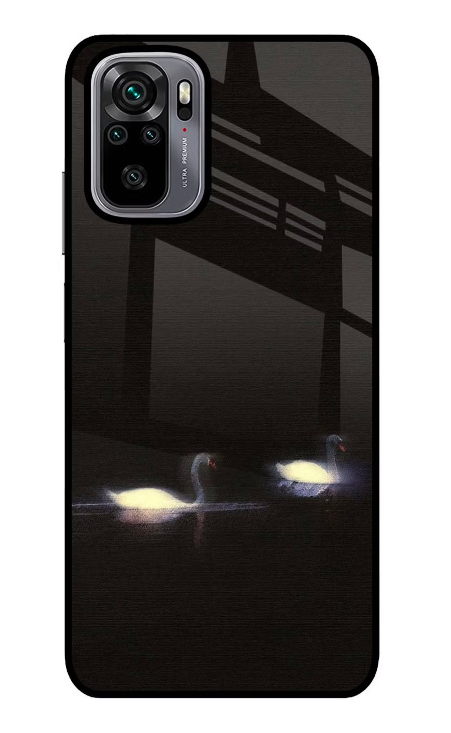 Silent Swans Redmi Note 10/10S Back Cover, Metal case