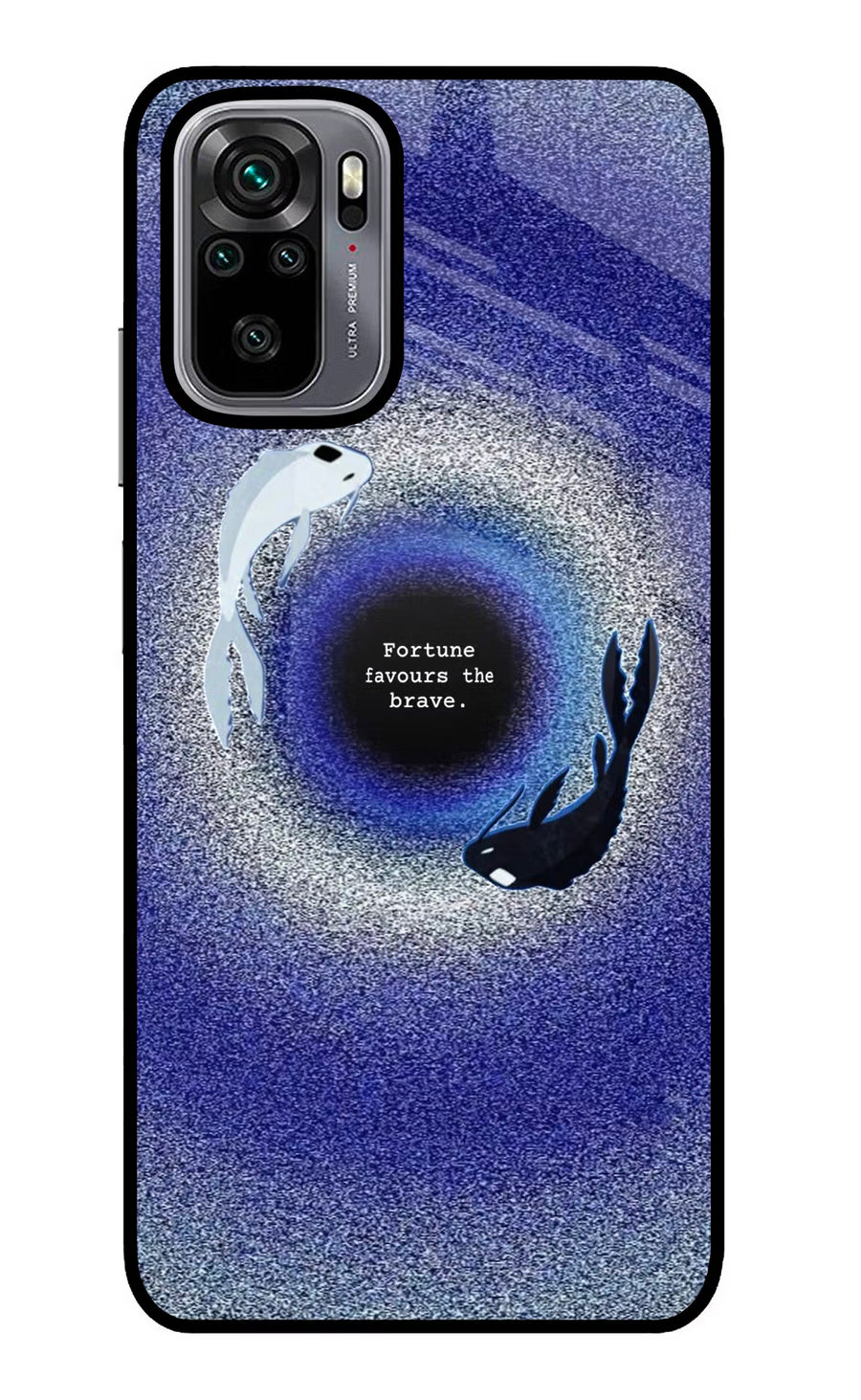 Dark Koi Redmi Note 10/10S Back Cover, Metal case