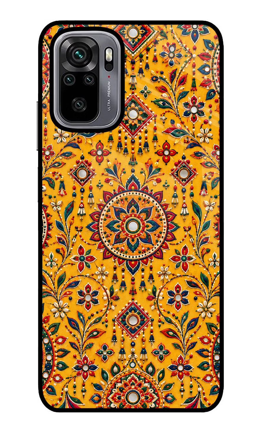 Sunlit Aura Redmi Note 10/10S Back Cover, Metal case