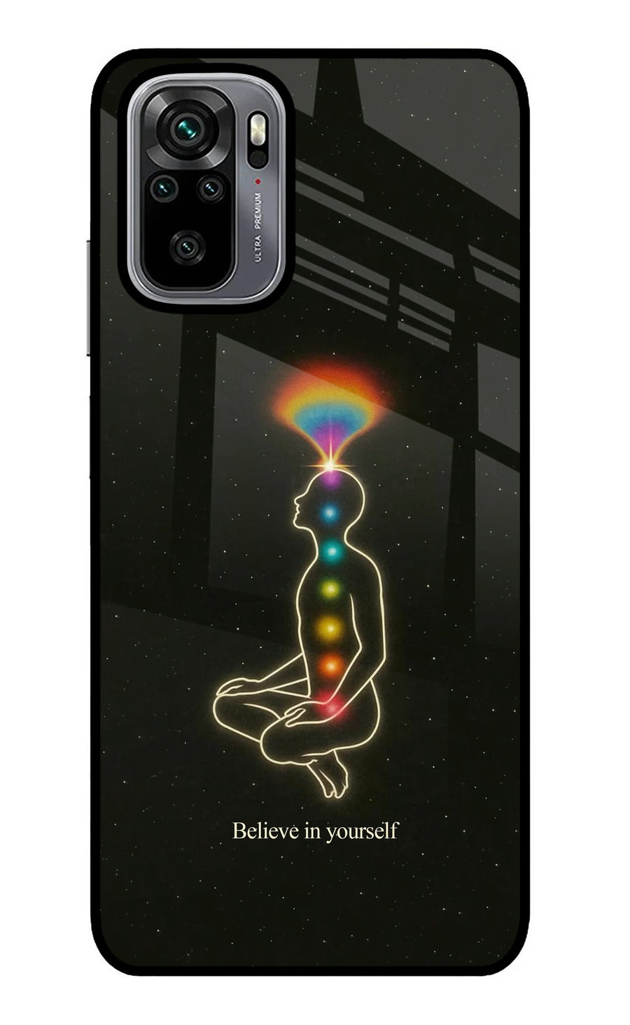 Believe in yourself Redmi Note 10/10S Back Cover, Metal case