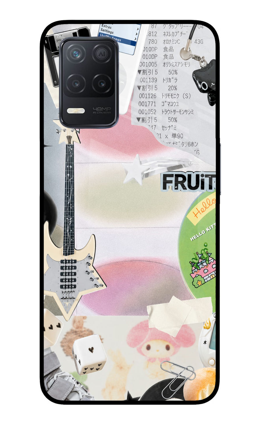 Softcore case Realme 8 5G/8s 5G Back Cover, Metal case