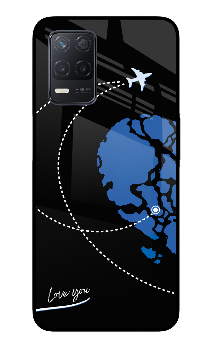 Love Orbit Realme 8 5G/8s 5G Back Cover, Metal case