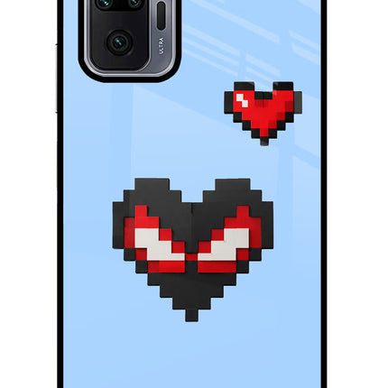 Peter Heart Redmi Note 10 Pro Max Metal Case Back Cover by Casekaro