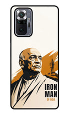 Sardar Patel Iron Will Redmi Note 10 Pro Max Metal Case Back Cover by Casekaro