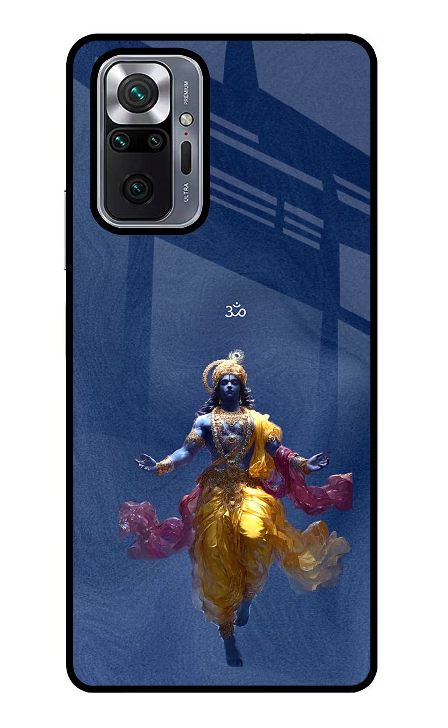 Cosmic Krishna Redmi Note 10 Pro Max Back Cover, Metal case