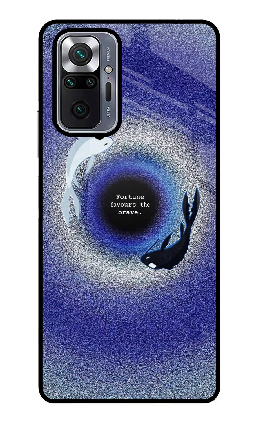 Dark Koi Redmi Note 10 Pro Max Back Cover, Metal case