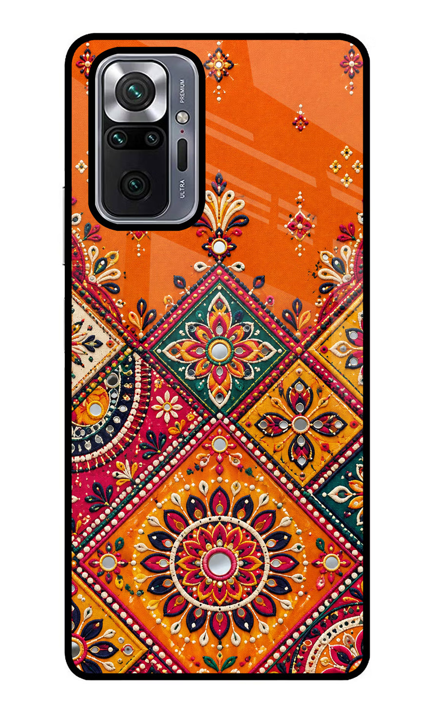 Kutch Glow Redmi Note 10 Pro Max Back Cover, Metal case