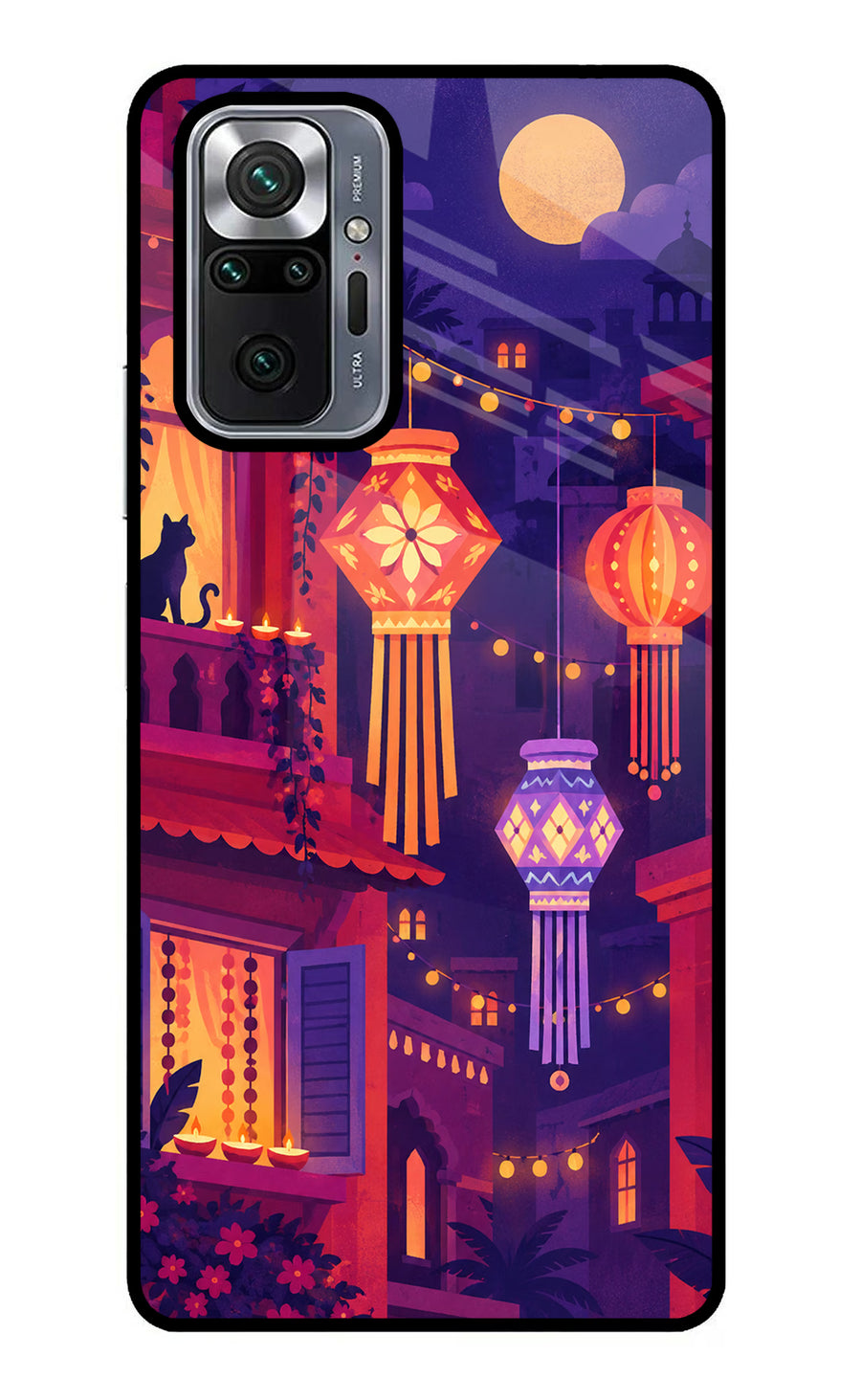 Lantern Lane Redmi Note 10 Pro Max Back Cover, Metal case