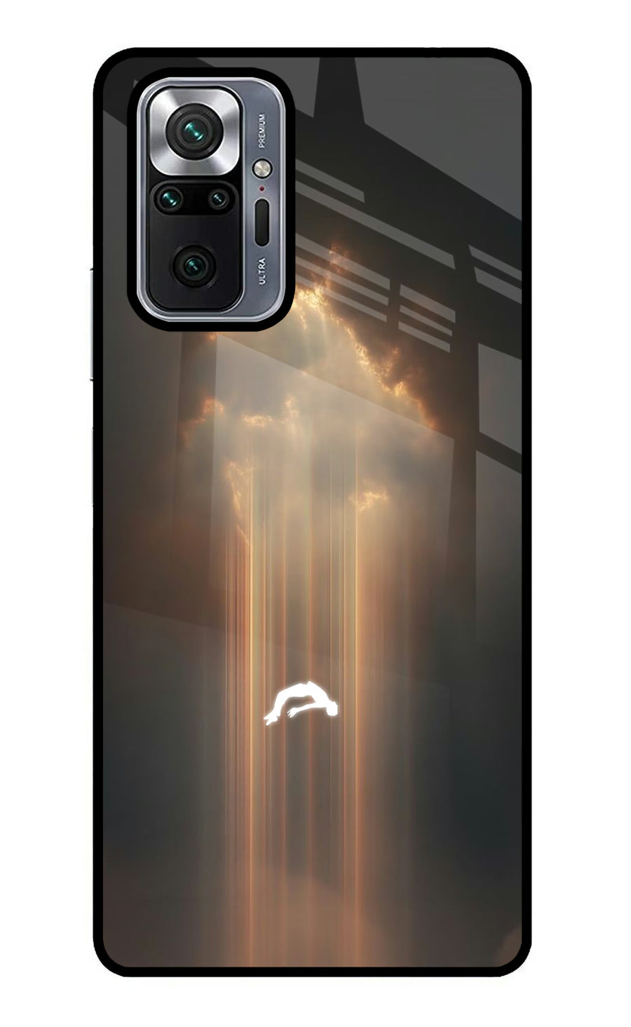 Heavenly Beam Redmi Note 10 Pro Max Back Cover, Metal case
