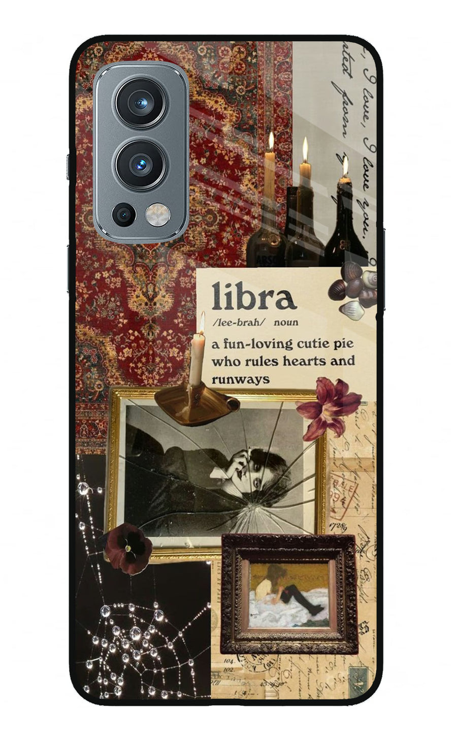 Libra Zodiac OnePlus Nord 2 5G Back Cover, Metal case
