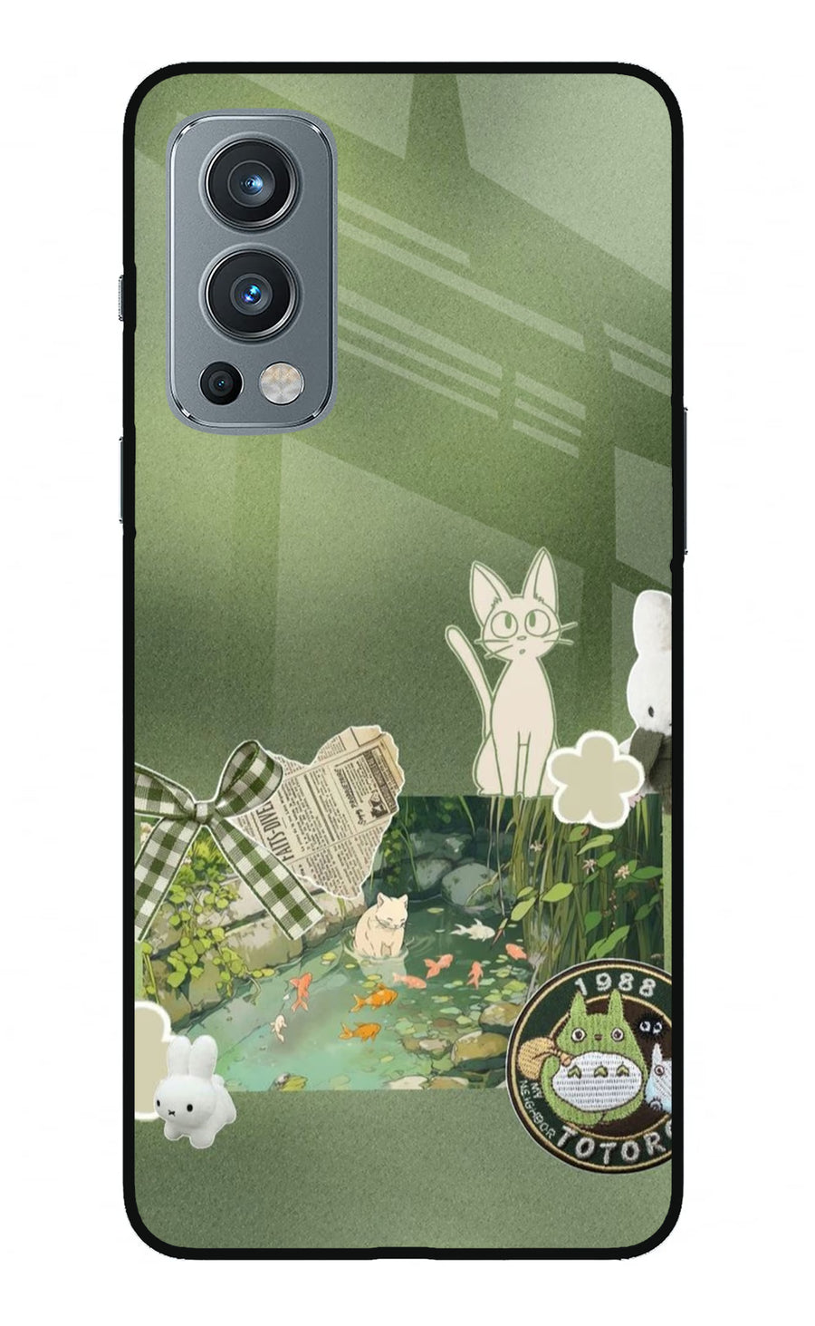 Aesthetic anime OnePlus Nord 2 5G Back Cover, Metal case